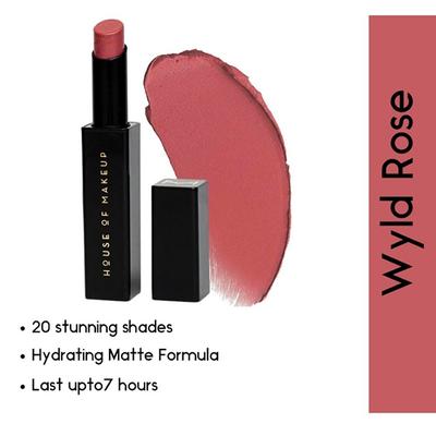 House Of Makeup Good On You Hydra Matte Lipstick - Wyld Rose 3.5 gm - Lipsticks
