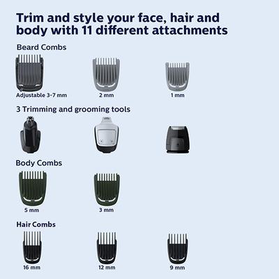 Philips 12-in-1, Face, Hair and Body - Multi Grooming Kit (MG5740/15) 1's - Beard Kits