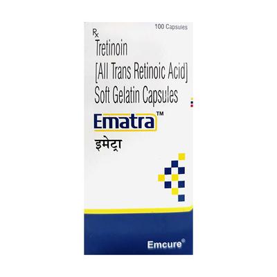 Ematra 10mg Capsule 100'S - Skin Infections-Oth