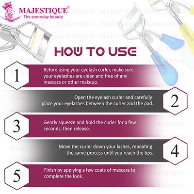 Majestique Eyelash Curler Delivers Perfect and Good Looking Curl FC22 1's - Eyelash Curlers