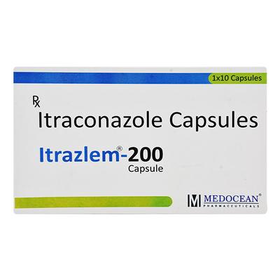 ITRAZLEM 200 Capsule 10's - Fungal Infections-Anf