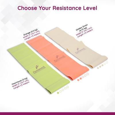 Flamingo Flamistretch Exercise Band - Orange Colour (OC-2228) - Abdomen/Neck/Arm/Elbow Supports