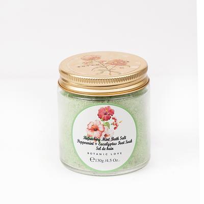 Botanic Love Refreshing Mint Bath Salt 130 gm - Bath Salts