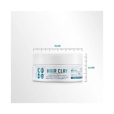 Wild Stone Code Hair Clay for Men M 75 gm - Hair Gels & Waxes
