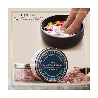 Nyassa Himalayan Pink Bath Salt 220 gm - Bath Salts