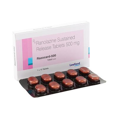 RAZOCARD 500 Tablet 10's - Angina