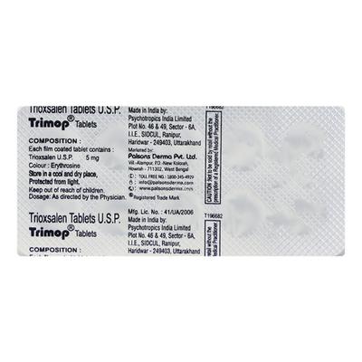 Trimop Tablet 10'S - Psoriasis/Seborrhea/Ichthyosis-Pso