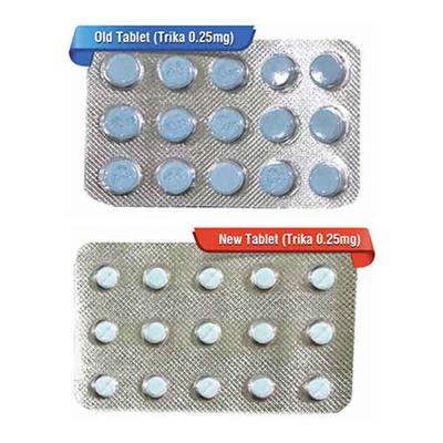 Trika 0.25mg Tablet 15'S - Anxiety-Anx