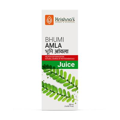Krishna's Herbal & Ayurveda Bhumi Amla Juice 500 ml - Ayurvedic Juices