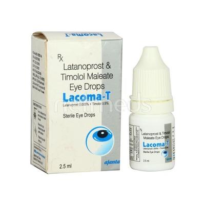 Lacoma T Eye Drops 2.5ml - Glaucoma-Ant