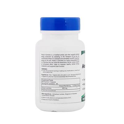 HealthVit Alpha Lipoic Acid 100 mg Tablet 60's - Hair & Skin