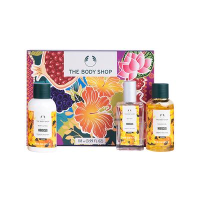 The Body Shop Hibiscus Shower Gel, Body Lotion & Body Mist Gift Set 118 ml - Bath Kits & Sets