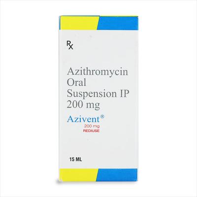 Azivent 200mg Suspension 15ml - Bacterial Infections-Mac