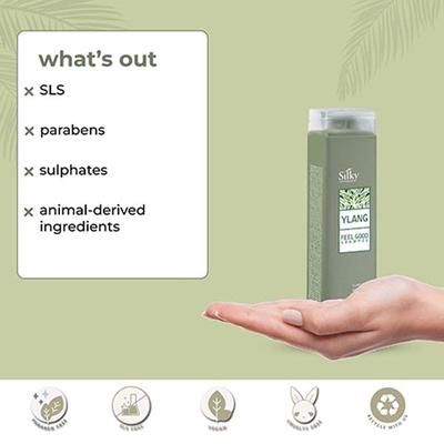 Silky Technobasics Ylang Feel Good Shampoo 1000 ml - Shampoos
