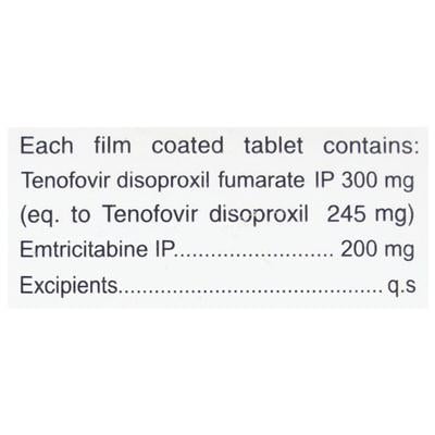 Tenof EM Tablet 30'S - Viral infections-Ant