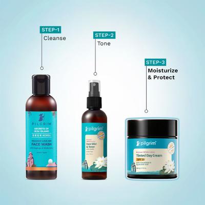 Pilgrim White Lotus Day Cream SPF 50 100 gm - Day Cream