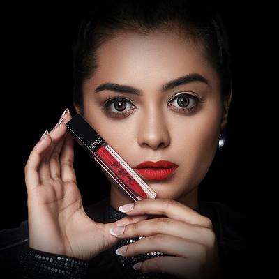 RENEE Stay With Me Matte Lip Color - Rage Of Red 5 ml - Liquid Lipsticks