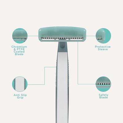 Furr Reusable Blade Bikini Line Trimming Razor For Women 3's - Intimate Hygiene