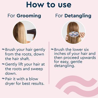 Gubb Oval Hair Brush (Topical Boom) Gb-Lh-045 1's - Hair Brushes