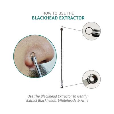 Bombay Shaving Company Charcoal Blackhead Removal Kit 200 gm - Scrubs & Exfoliants