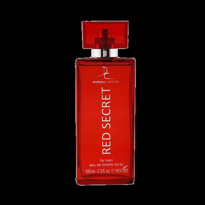 Dorall Collection Red Secret Eau de Toilette -Men 100 ml - Men Perfumes (Edt/Edp)