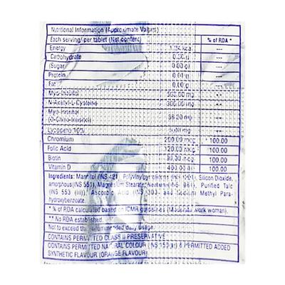 Trazer F Forte Tablet 10'S - Supplements-Vam