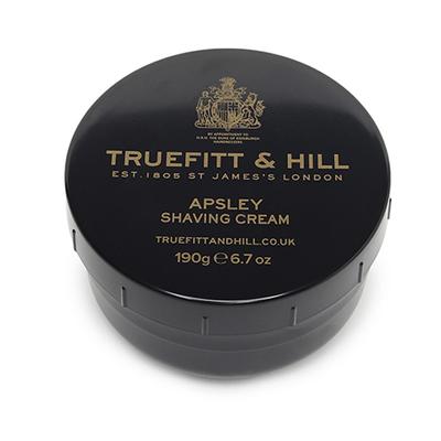 Truefitt and Hill Apsley Shave Cream Bowl Essential Grooming Collection Best For Dry Skin 190 gm - Shaving Creams