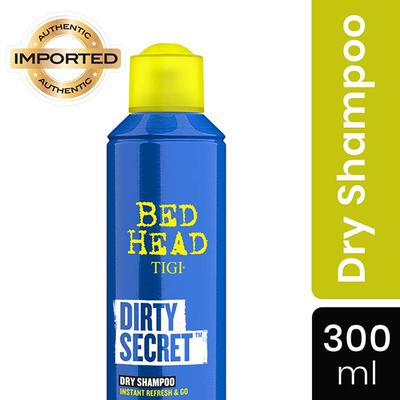 Bed Head Tigi Dirty Secret Dry Shampoo Spray Instant Refresh and Go for Day 2 Hair 300 ml - Dry Shampoos & Conditioners