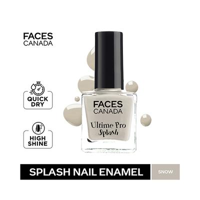 Facescanada Ultime Pro Splash Nail Enamel Snow 146 8 ml - Nail Polish