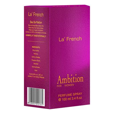 LA French AMBITION for Women Perfume Spray 100ml - Women Perfumes (Edt/Edp)