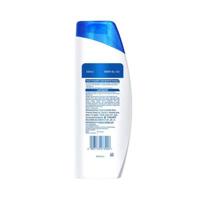 Head & Shoulders Anti-Hairfall Anti-Dandruff Shampoo For Women & Men 180 ml - Shampoos