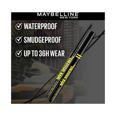 Maybelline New York Colossal Kajal, 2X Super Black 36 HR Lasting Water Proof 260.35 gm - Kajal & Kohls