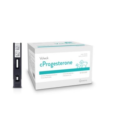 vcheck cProgesterone Kit (Pack of 1 x 10's) 1's - Pet Healthcare