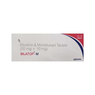 BILATOP M Tablet 10's - Allergies-Ant
