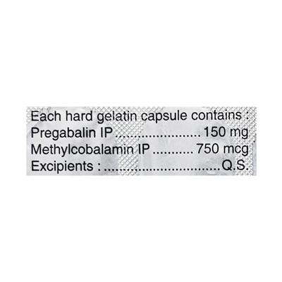 Pregabid ME 150mg Capsule 10'S - Neuropathic Pain-Dru