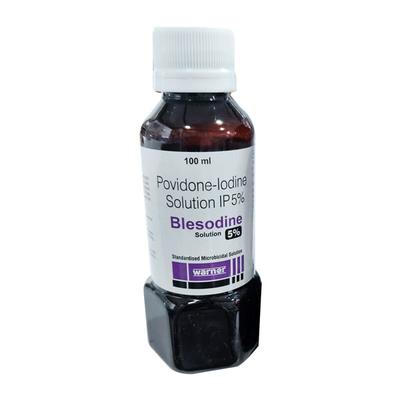 BLESODINE 5% Solution 100ml - Wound Care-Ski