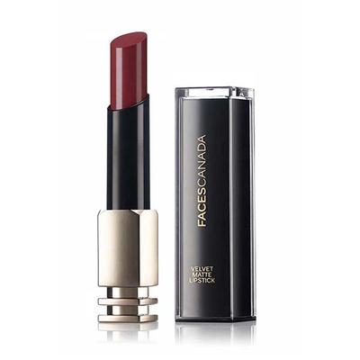 Faces Canada Velvet Matte Lipstick Ruby Rush 05 3.5 Gm - Lipsticks