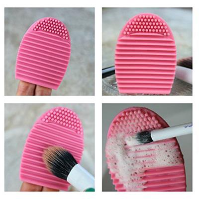 Bronson Professional Silicon Makeup brush Cleaner Tool multicolor 1's - Sponges & Applicators