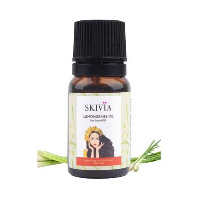 Skivia Lemongrass Essential Oil - Helps Remove Impurities Minimizes Dandruff 10 ml - Essential Oils