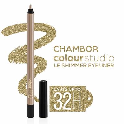 Chambor Colour Studio Le Shimmer Eyeliner 32 Hr Water Proof, Smudge Proof, Moonstone Shimmer 1 ml - Eyeliners