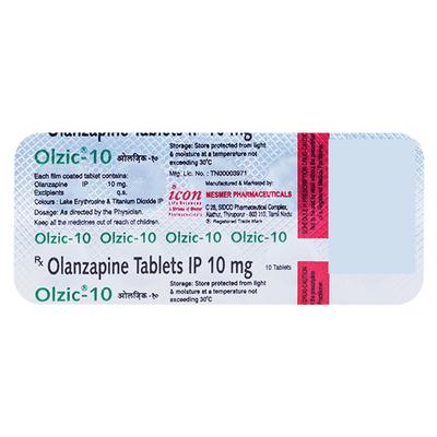 Olzic 10mg Tablet 10'S - Schizophrenia-Aps