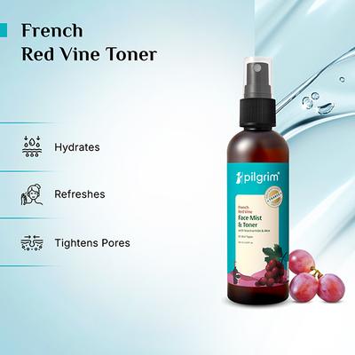 Pilgrim Red Vine Toner & Mist 100 ml - Toners