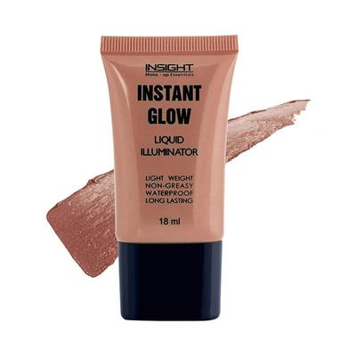 Insight Cosmetics Instant Glow Liquid Illuminator - Rose Gold 18 ml - Highlighters & Illuminators