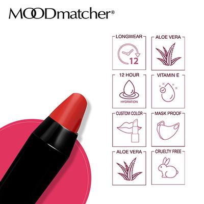 Fran Wilson Moodmatcher Luxe Twist Stick Red 2.9 gm - Lipsticks