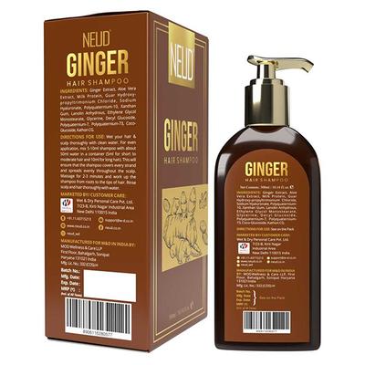 NEUD Premium Ginger Hair Shampoo for Men & Women (300ml X 2) 2's - Shampoos
