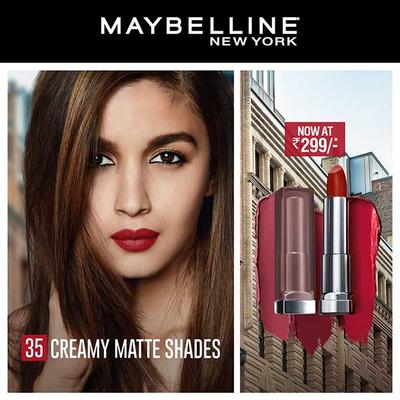 Maybelline New York Color Sensational Creamy Matte Lipstick - Smitten 1's - Lipsticks