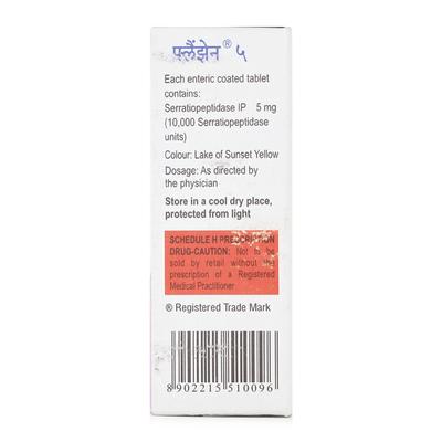 Flanzen 5mg Tablet 10'S - Pain relief-Ant