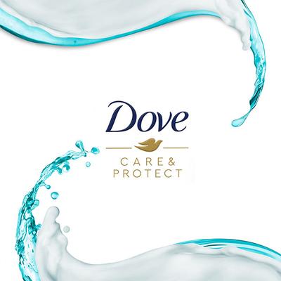 Dove Care & Protect Bar, Removes Germs & Moisturises Skin 400gm 4's - Soaps