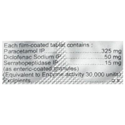 Enzoflam Tablet 10'S - Pain relief-Ano