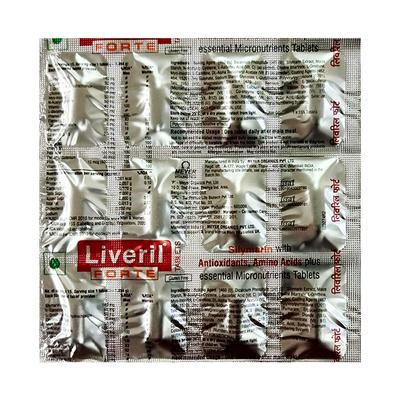 LIVERIL FORTE GLUTEN FREE Tablet 15's - Supplements-Vam